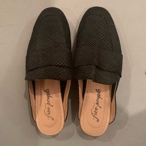 Black Free People Loafers